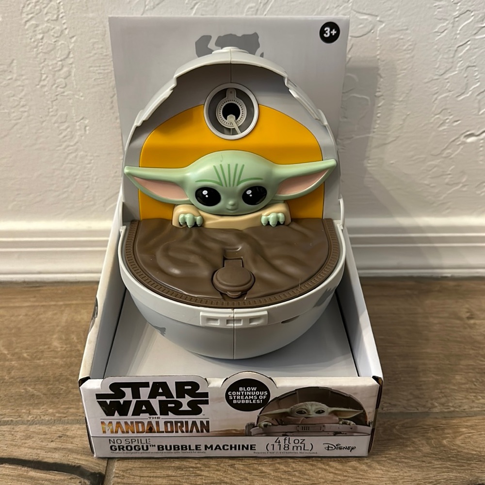 Star Wars Grogu Bubble Machine NEW